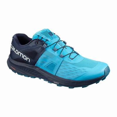 Salomon ULTRA /PRO - Miesten Polkujuoksukengät - Sininen